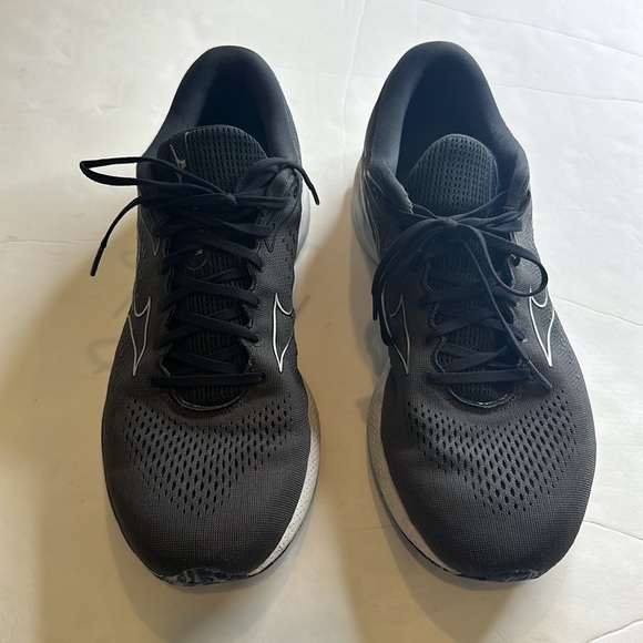 Mizuno Men's Wave Rider 25 2E Running Shoe Mens Size 14 Obsidian - Picture 2 of 8